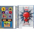 Foto ilustrativa Agenda Espiral Diária 11,7 x 16,4 cm Spider-Man 2026