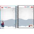 Foto ilustrativa Agenda Espiral Diária 11,7 x 16,4 cm Spider-Man 2027