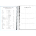 Foto ilustrativa Agenda Espiral Diária 11,7 x 16,4 cm Zip Colors 2027