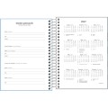Foto ilustrativa Agenda Espiral Diária 11,7 x 16,4 cm Zip Colors 2027