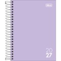 Foto ilustrativa Agenda Espiral Diária 11,7 x 16,4 cm Zip Colors 2027