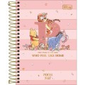 Foto ilustrativa Agenda Espiral Diária 12,9 x 18,7 cm Pooh 2027