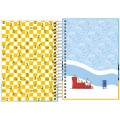 Foto ilustrativa Agenda Espiral Diária 12,9 x 18,7 cm Snoopy 2026