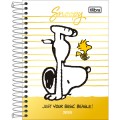Foto ilustrativa Agenda Espiral Diária 12,9 x 18,7 cm Snoopy 2026