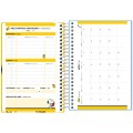 Foto ilustrativa Agenda Espiral Diária 12,9 x 18,7 cm Snoopy 2027