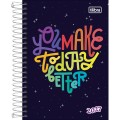 Foto ilustrativa Agenda Espiral Diária 12,9 x 18,7 cm Spice Feminina 2027