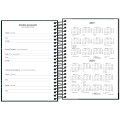 Foto ilustrativa Agenda Espiral Diária 12,9 x 18,7 cm Spice Masculina 2027
