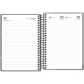 Foto ilustrativa Agenda Espiral Diária 12,9 x 18,7 cm Spice Masculina 2027