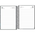 Foto ilustrativa Agenda Espiral Diária 12,9 x 18,7 cm Spice Masculina 2027