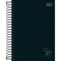 Foto ilustrativa Agenda Espiral Diária 14,0 cm x 20,0 cm cm Spice Preta 2027