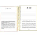 Foto ilustrativa Agenda Espiral Diária 14,0 x 20,0 cm Louvor 2027