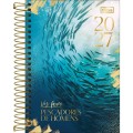 Foto ilustrativa Agenda Espiral Diária 14,0 x 20,0 cm Louvor 2027