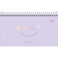 Foto ilustrativa Agenda Espiral Semanal 16,7 x 8,9 cm Happy 2026