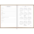 Foto ilustrativa Agenda Executiva Costurada Diária 12,3 x 16,6 cm Prátika Master 2027