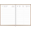 Foto ilustrativa Agenda Executiva Costurada Diária 12,3 x 16,6 cm Prátika Master 2027