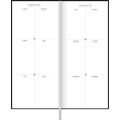 Foto ilustrativa Agenda Executiva Costurada Diária 12,3 x 27,5 cm Comercial 2027