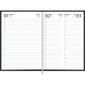 Foto ilustrativa Agenda Executiva Costurada Diária 13,4 x 19,2 cm Milano 2027