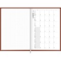 Foto ilustrativa Agenda Executiva Costurada Diária 13,4 x 19,2 cm Milano Cores 2027