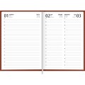 Foto ilustrativa Agenda Executiva Costurada Diária 13,4 x 19,2 cm Milano Cores 2027