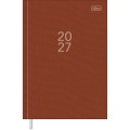 Foto ilustrativa Agenda Executiva Costurada Diária 13,4 x 19,2 cm Milano Cores 2027