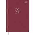 Foto ilustrativa Agenda Executiva Costurada Diária 13,4 x 19,2 cm Milano Cores 2027