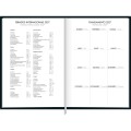Foto ilustrativa Agenda Executiva Costurada Diária 13,4 x 19,2 cm Napoli 2027