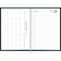 Foto ilustrativa Agenda Executiva Costurada Diária 13,4 x 19,2 cm Napoli 2027