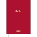 Foto ilustrativa Agenda Executiva Costurada Diária 13,4 x 19,2 cm Napoli Cores 2027