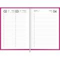 Foto ilustrativa Agenda Executiva Costurada Diária 13,4 x 19,2 cm Napoli Feminina 2027