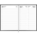 Foto ilustrativa Agenda Executiva Costurada Diária 13,4 x 19,2 cm Torino 2027