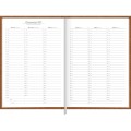 Foto ilustrativa Agenda Executiva Costurada Diária 14,5 x 20,5 cm Prátika Cores 2027