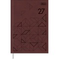 Foto ilustrativa Agenda Executiva Costurada Diária 14,5 x 20,5 cm Prátika Cores 2027