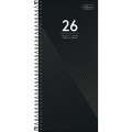 Foto ilustrativa Agenda Executiva Espiral Diária 11,9 x 27,5 cm Comercial Ideale 2026