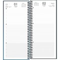 Foto ilustrativa Agenda Executiva Espiral Diária 11,9 x 27,5 cm Comercial Ideale 2027