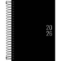 Foto ilustrativa Agenda Executiva Espiral Diária 12,9 x 18,7 cm Napoli 2026