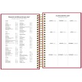 Foto ilustrativa Agenda Executiva Espiral Diária 12,9 x 18,7 cm Napoli Cores 2027