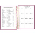 Foto ilustrativa Agenda Executiva Espiral Diária 12,9 x 18,7 cm Napoli Feminina 2027