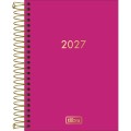 Foto ilustrativa Agenda Executiva Espiral Diária 12,9 x 18,7 cm Napoli Feminina 2027