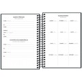 Foto ilustrativa Agenda Executiva Espiral Diária 12,9 x 18,7 cm Napoli Permanente