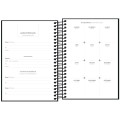 Foto ilustrativa Agenda Executiva Espiral Diária 12,9 x 18,7 cm Napoli Permanente