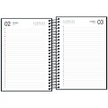 Foto ilustrativa Agenda Executiva Espiral Diária 12,9 x 18,7 cm Napoli Permanente