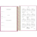Foto ilustrativa Agenda Executiva Espiral Diária 129 x 187 cm Spot Feminina 2027