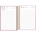 Foto ilustrativa Agenda Executiva Espiral Diária 129 x 187 cm Spot Feminina 2027