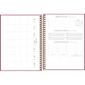Foto ilustrativa Agenda Executiva Espiral Diária 17,7 x 24 cm Lume 2026