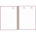 Foto ilustrativa Agenda Executiva Espiral Diária 17,7 x 24 cm Lume 2026