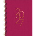 Foto ilustrativa Agenda Executiva Espiral Diária 17,7 x 24 cm Lume 2027