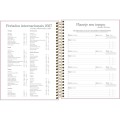 Foto ilustrativa Agenda Executiva Espiral Diária 17,7 x 24 cm Vanilla 2027
