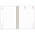 Foto ilustrativa Agenda Executiva Espiral Diária 17,7 x 24 cm Vanilla 2027