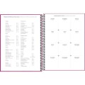 Foto ilustrativa Agenda Executiva Espiral Diária 20 x 27,5 cm Spot Feminina 2026