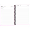 Foto ilustrativa Agenda Executiva Espiral Diária 20 x 27,5 cm Spot Feminina 2026